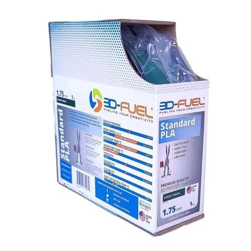 3D Fuel PLA Filament - Forest Green 2 3D-Fuel-Forest-Green-Box