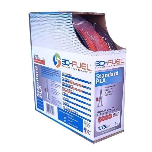 3D Fuel PLA Filament - Autumn Orange 2 3D-Fuel-Autumn-Orange-Box