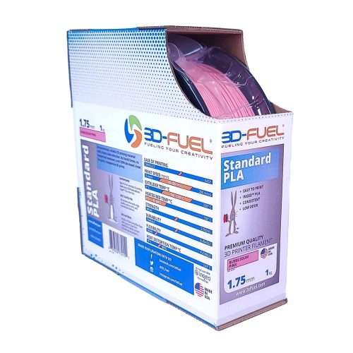 3D Fuel PLA Filament - Bubblegum Pink 2 3D-Fuel-Bubblegum-Pink-Box