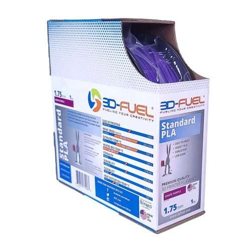 3D Fuel PLA Filament - Grape Purple 2 3D-Fuel-Grape Purple-Box