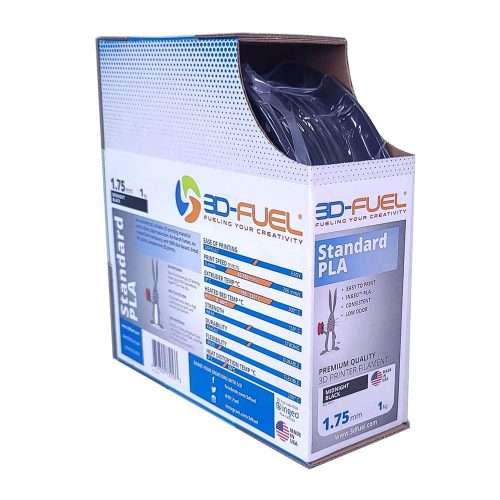 3D Fuel PLA Filament - Midnight Black 2 3D-Fuel-Midnight-Black-Box