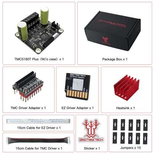 BIGTREETECH TMC5160T Plus v1.0 without case 2 Bigtreetech-TMC5160T-Plus-2