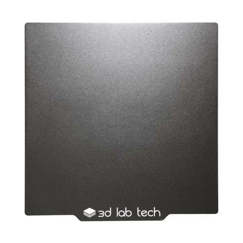 3D Lab Tech PEI Spring Steel Sheet-Black Satin-Dual Sided 1 pei-spring-steel-sheet-black-satin